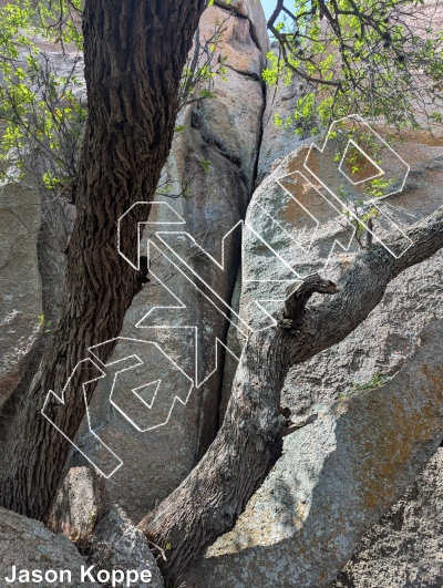 photo of Lower Annabelles from Inks Ranch Climbing