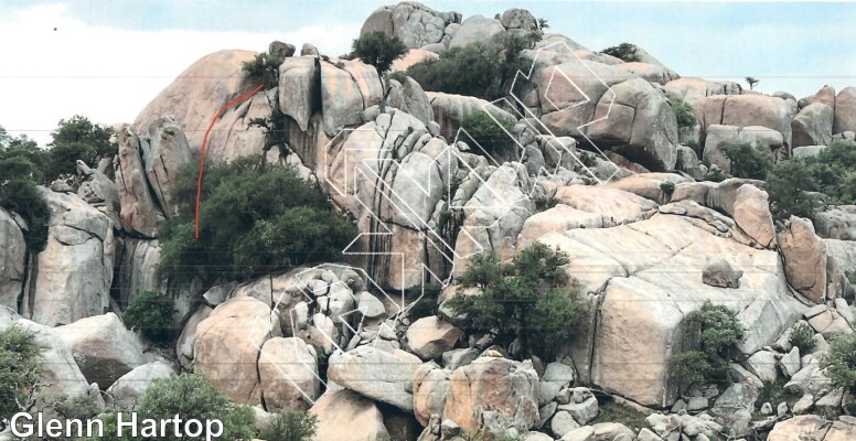 photo of Lower Annabelles from Inks Ranch Climbing