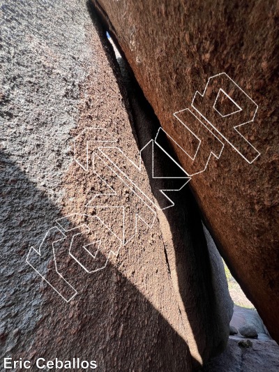 photo of Muse Boulder from Inks Ranch Climbing