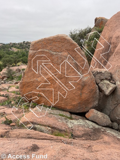 photo of Lower Annabelles from Inks Ranch Climbing