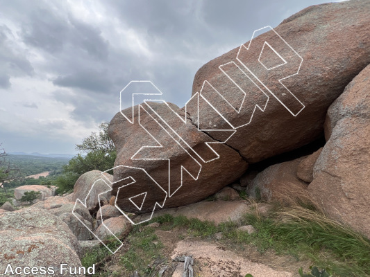 photo of Morning Glory Wall from Inks Ranch Climbing