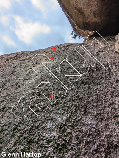 photo of Lower Dungeon from Inks Ranch Climbing