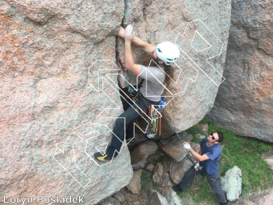photo of Sticky and Rocky, 5.8  at EQUATOR from Inks Ranch Climbing