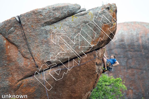 photo of Sundial Boulder from Inks Ranch Climbing