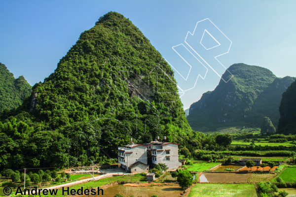 photo of Outside  外面 from China: Yangshuo Rock 阳朔攀岩路书