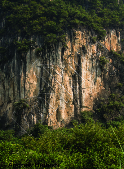 photo of Dragon Central 龙主体 from China: Yangshuo Rock 阳朔攀岩路书