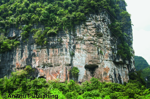 photo of The Northeast Face  鸡蛋东北 from China: Yangshuo Rock 阳朔攀岩路书