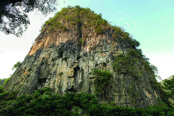 photo of Festival 3  攀岩节会场3区 from China: Yangshuo Rock 阳朔攀岩路书