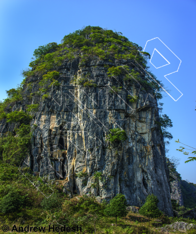 photo of Festival 5  攀岩节会场5区 from China: Yangshuo Rock 阳朔攀岩路书