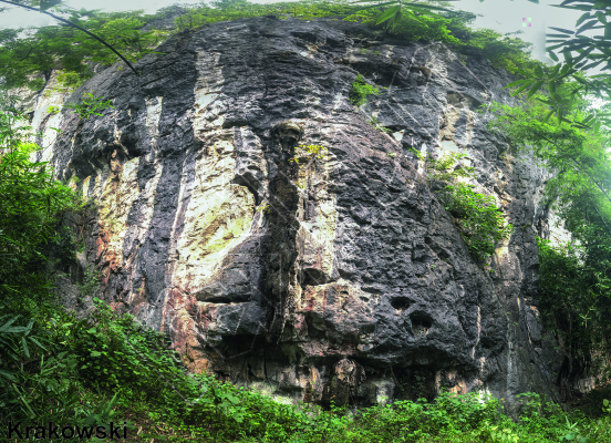 photo of Spider Wall 蜘蛛墙 from China: Yangshuo Rock 阳朔攀岩路书