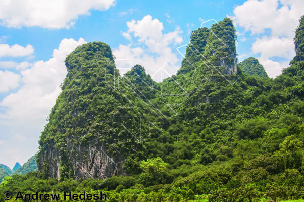 photo of Cheese 奶酪 from China: Yangshuo Rock 阳朔攀岩路书