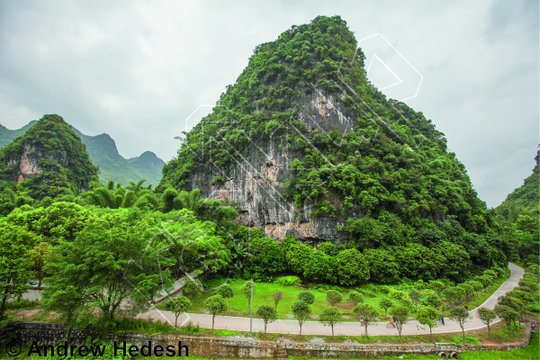 photo of East Face 东面 from China: Yangshuo Rock 阳朔攀岩路书