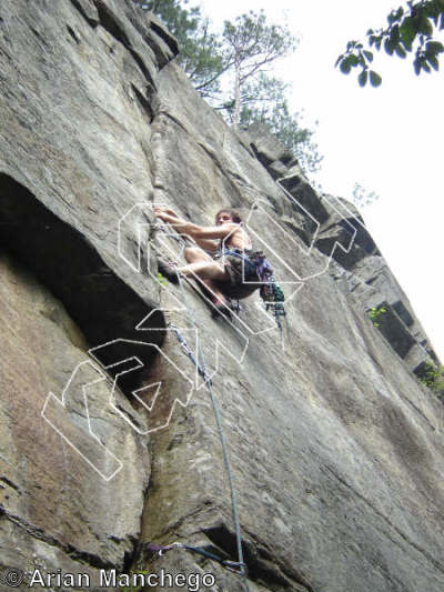 photo of Apollon, 5.11  at l'Arène from Québec: Lac Long