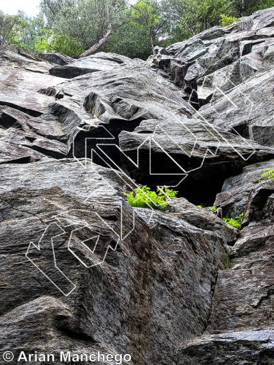 photo of Aguirre colère de Dieu, 5.9  at l'Arène from Québec: Lac Long