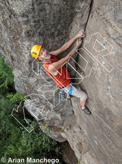 photo of Mary Ann, 5.9  at Les Joyeux Naufragés from Québec: Lac Long