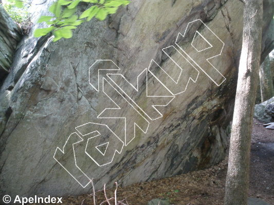 photo of Ramp, V7 ★★★ at The Ramp from Moore's Wall