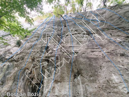 photo of Pisani svet from Kotečnik Climbing