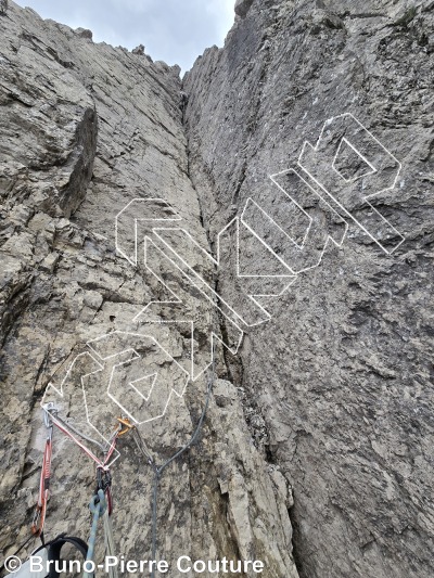 photo of Dystopian Wall from Columbia Valley Rock Climbing