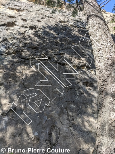 photo of Hueco wall from Columbia Valley Rock Climbing