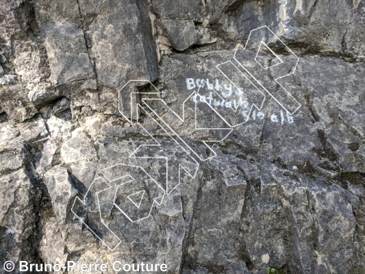 photo of Hueco wall from Columbia Valley Rock Climbing