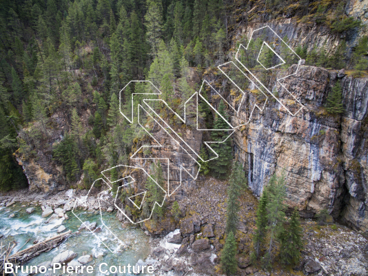 photo of Old Bridge from Columbia Valley Rock Climbing