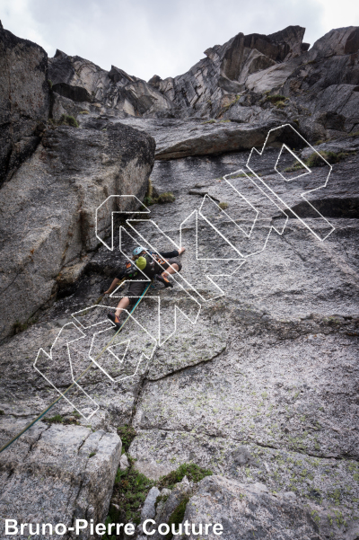 photo of Tomcat, 5.10c ★★★ at Dr. Beautiful from Columbia Valley Rock Climbing