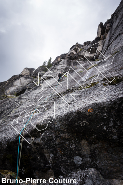 photo of Tomcat, 5.10c ★★★ at Dr. Beautiful from Columbia Valley Rock Climbing