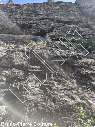 photo of Hueco wall from Columbia Valley Rock Climbing