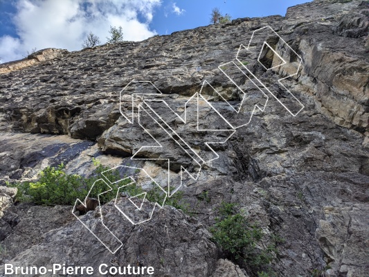 photo of Hueco wall from Columbia Valley Rock Climbing