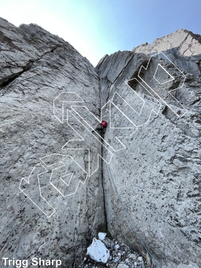 photo of Dystopian Wall from Columbia Valley Rock Climbing