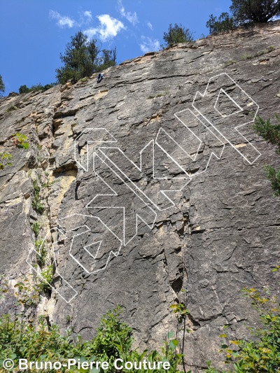 photo of Black Slabs from Columbia Valley Rock Climbing