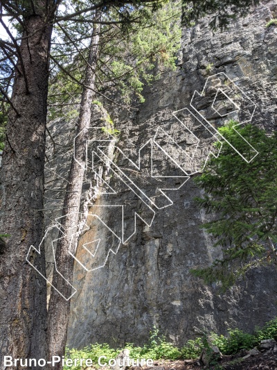 photo of Oh Suzanna, 5.10+  at Hueco wall from Columbia Valley Rock Climbing