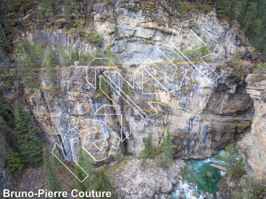 photo of Zazoo (open project),  ★★★★ at Old Bridge from Columbia Valley Rock Climbing