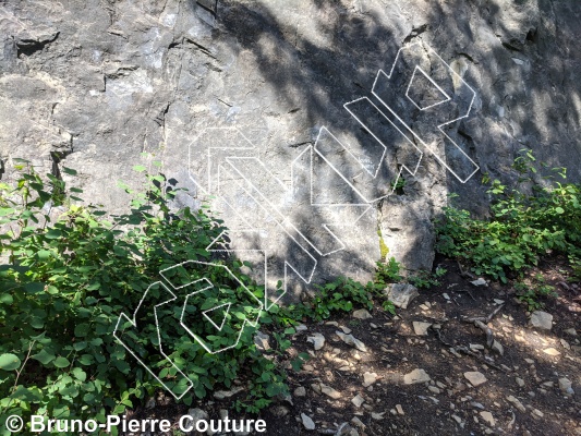 photo of Hueco wall from Columbia Valley Rock Climbing