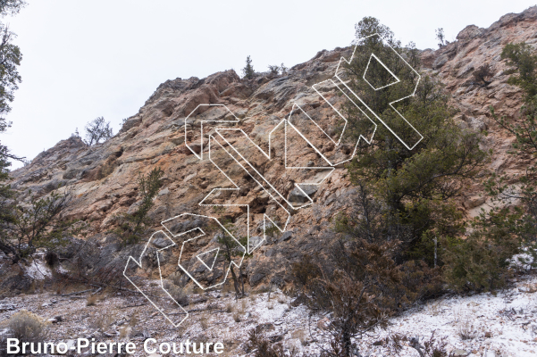 photo of Red Wall from Columbia Valley Rock Climbing