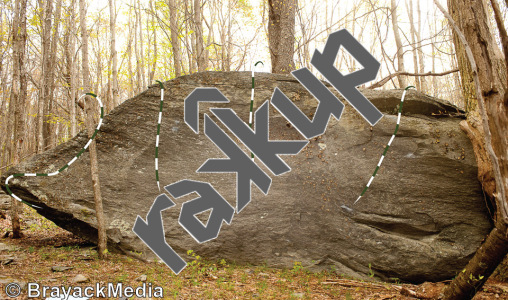 photo of Episode Boulder from Grayson Highlands Bouldering