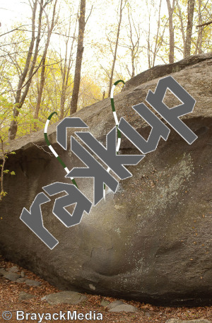 photo of Thews Boulder from Grayson Highlands Bouldering