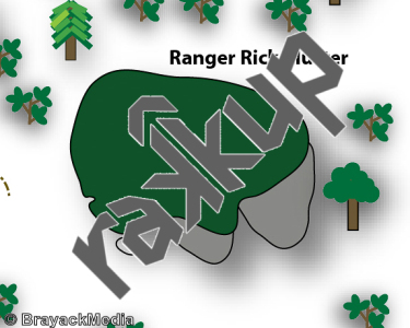 photo of Ranger Rick, V1- ★★★ at Ranger Rick from Grayson Highlands Bouldering