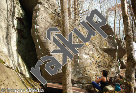 photo of Moon Light Boulder from Grayson Highlands Bouldering