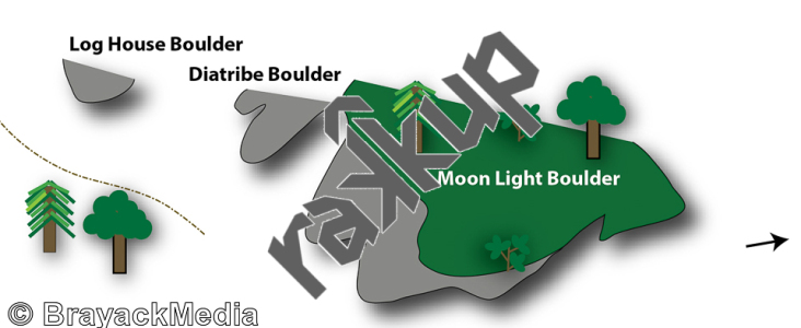 photo of Moon Light Boulder from Grayson Highlands Bouldering