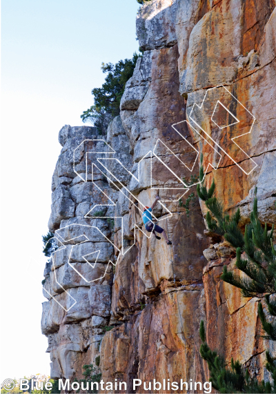 photo of Sterling Silver, 5.11a ★★★★★ at Silvermine Main Crag from Cape Peninsula