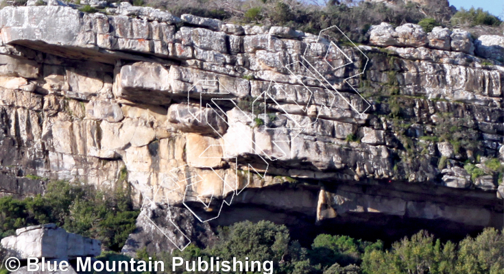 photo of Gecko Blaster, 5.12c ★★★★ at Gecko Blaster Sector from Cape Peninsula