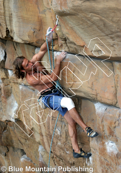 photo of Shut Up and Climb, 5.12b ★★★ at Puffadder Wall from Cape Peninsula