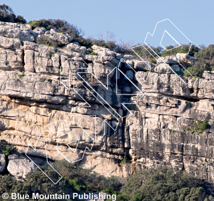 photo of White Fire, 5.12c ★★★ at Hey Dude Wall from Cape Peninsula