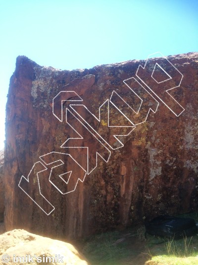 photo of Moroccan Melon Patch from Morocco: Oukaimeden Bouldering