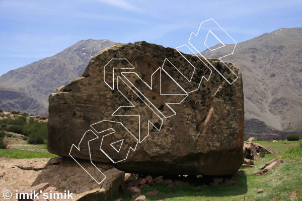 photo of Kings arms from Morocco: Oukaimeden Bouldering