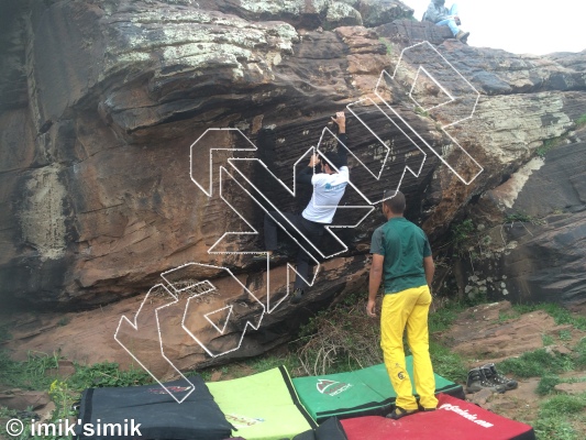 photo of Manu from Morocco: Oukaimeden Bouldering