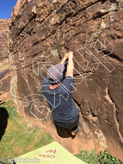 photo of Shady Side from Morocco: Oukaimeden Bouldering