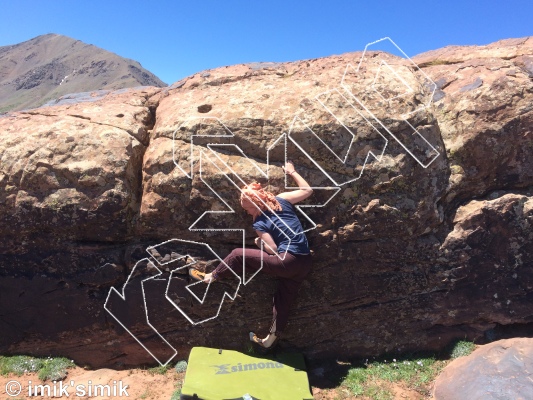 photo of Cloud Dancer  from Morocco: Oukaimeden Bouldering