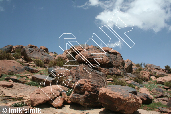 photo of Lumumbashi from Oukaimeden Bouldering Morocco